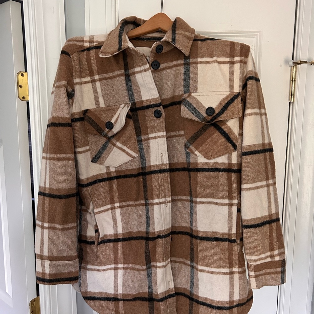 Thread and Supply shacket in small.